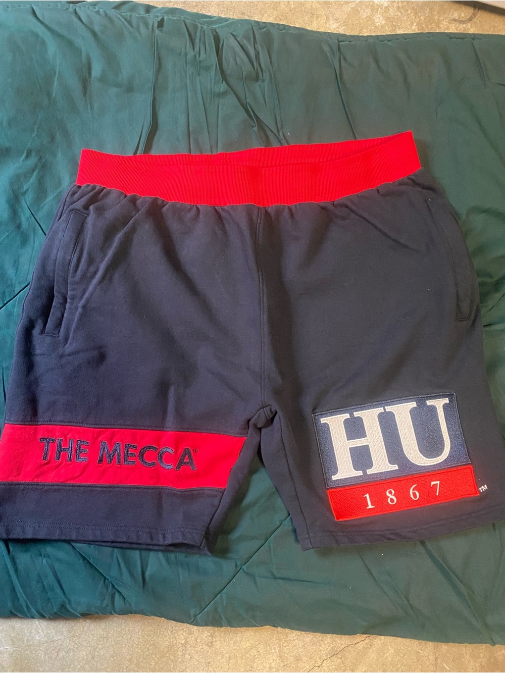 Legacy History Pride Howard University Navy & Red Men’s Athletic Shorts